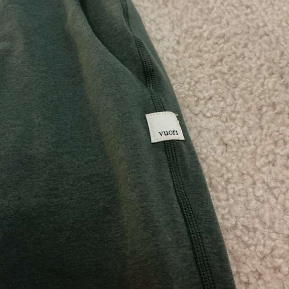 Vuori Forest Green Joggers with Drawstring - Picture 2 of 7